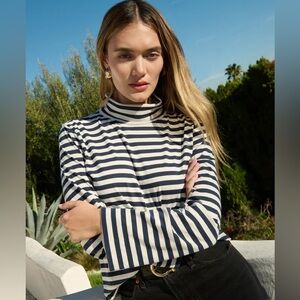 Nation Neo Turtleneck Seascape Stripe